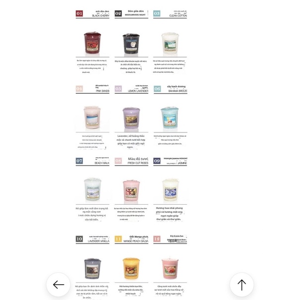 Nến thơm Yankee Candle mini votive 49g