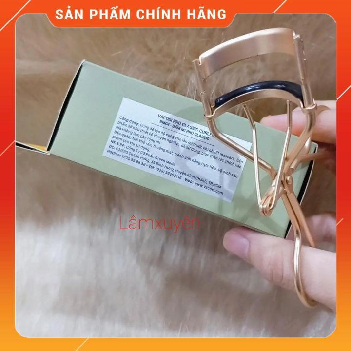 VACOSI PRO CLASSIC CURLER BM04_Bấm mi pro classic  thiết kế nhỏ gọn độc đáo, nhỏ xinh, tiện lợi làm cá nhân