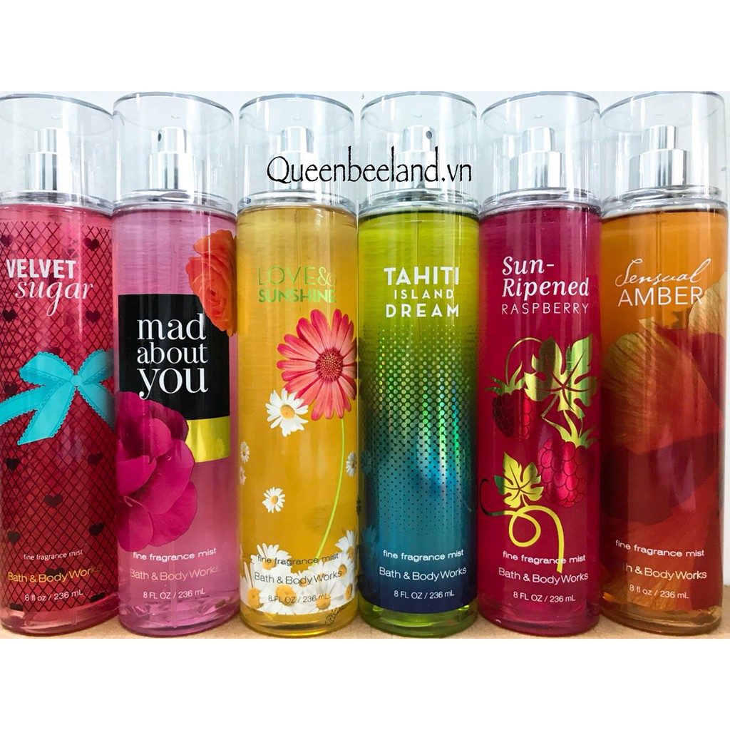 [THANH LÝ] XỊT THƠM BATH &amp; BODY WORKS FRAGRANCE MIST