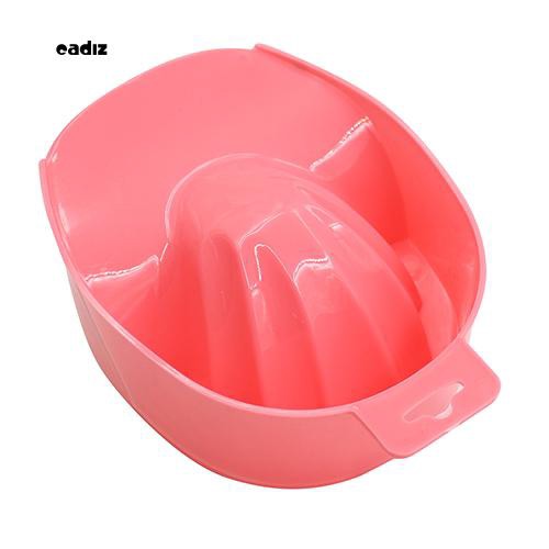 [Hàng mới về] Khay nhựa màu trơn dùng để rửa lớp sơn móng tay hiệu quả cao