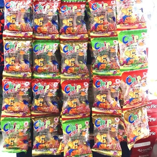 1 DÂY CHIP CHIP KẸO DẺO HẢI HÀ 10 GÓI