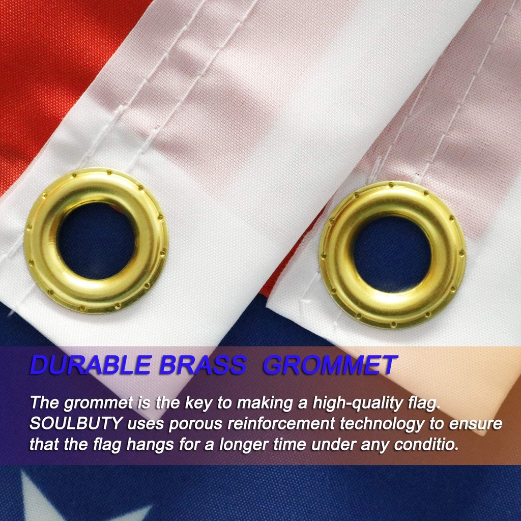 Cờ L'manburg Dream SMP Hai Mặt Bằng Đồng Thau Chống Tia UV Không Phai Màu 3x5ft