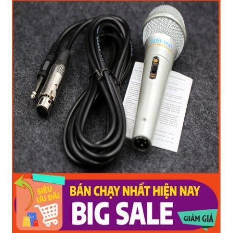 Mic,Micro Karaoke XINGMA AK-319 dòng mic có dây giá rẻ, chất lượng cao Bảo hành Một Đổi một y