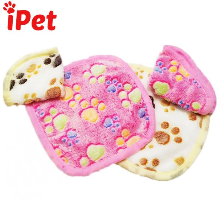 Thảm Lót Lông Cừu Chân Chó Size Nhỏ Cho Thú Cưng Chó Mèo - iPetShop