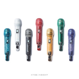 VStore - duyendo97 [HYBE INSIGHT] BTS MIC BADGE | PIN CÀI ÁO MIC BTS (KHÔNG CARD)