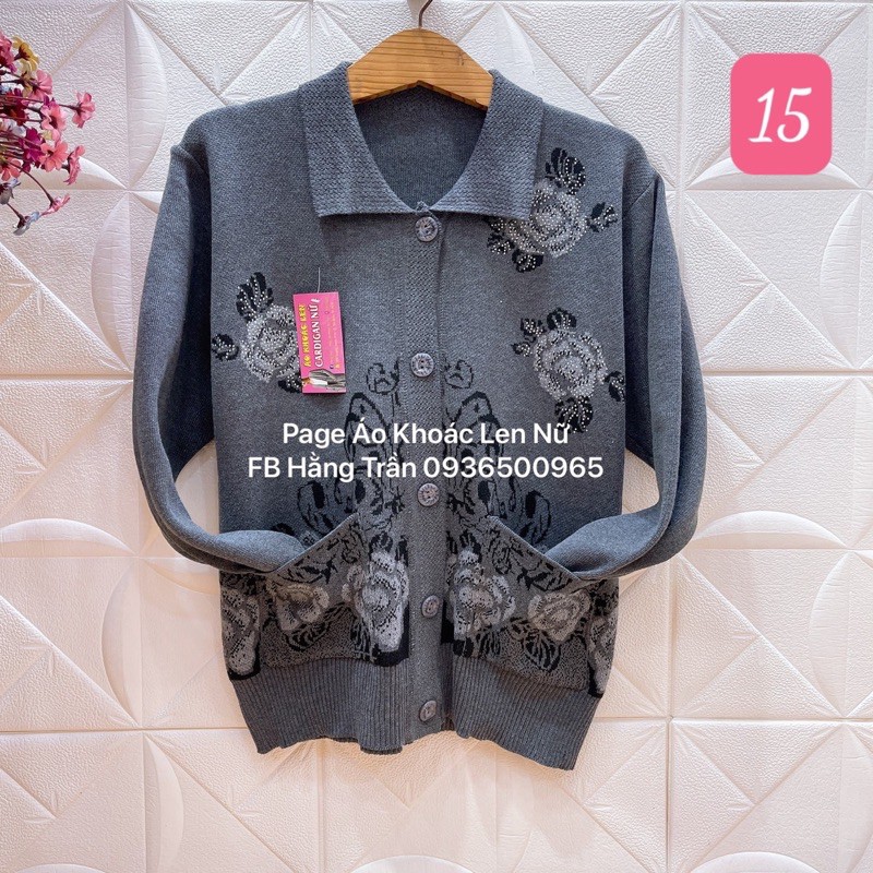 Áo khoác len cho người lớn tuổi từ 45 kg đến 75kg. | BigBuy360 - bigbuy360.vn