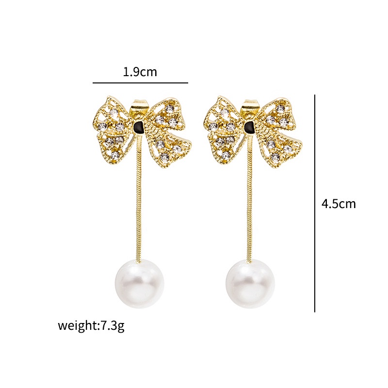 Bông Tai Mạ Bạc 925 Dáng Dài Đính Đá Phối Tua Rua Phong Cách Hàn Quốc Thời Trang