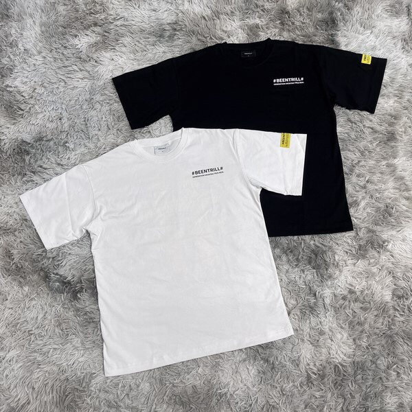 ⚡️ Áo Phông Unisex Beentrill Logo Black HÀNG XUẤT DƯ FULL TEM TAG