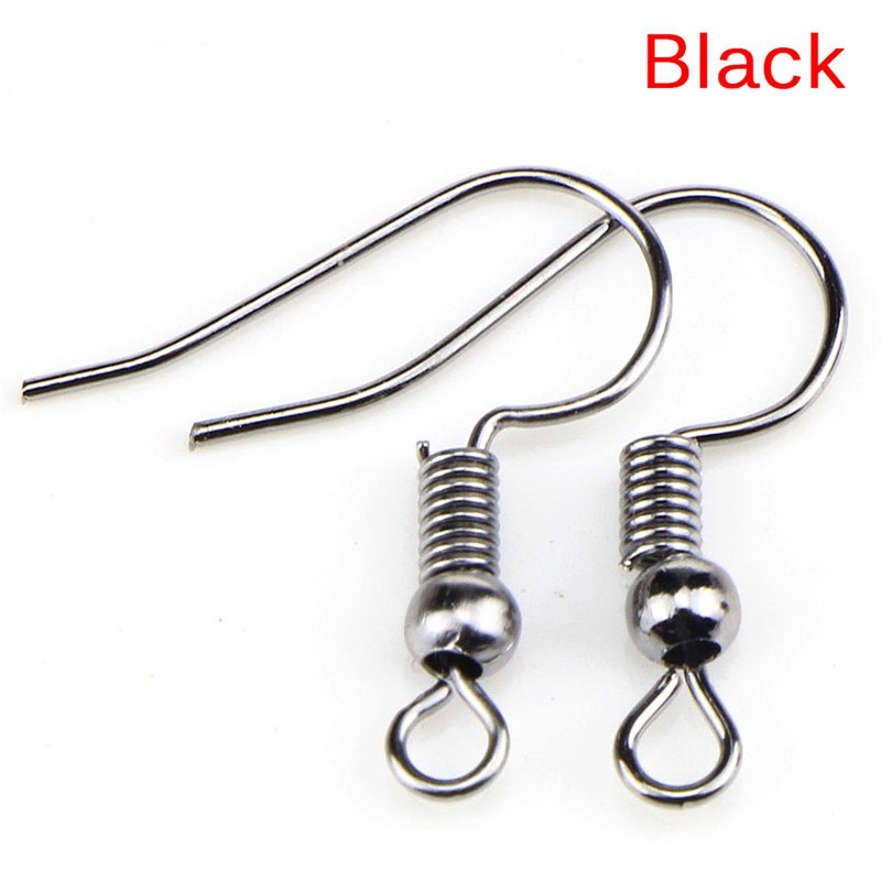 Túi 200 móc đeo lỗ tai kim loại cho làm khuyên tai thủ công