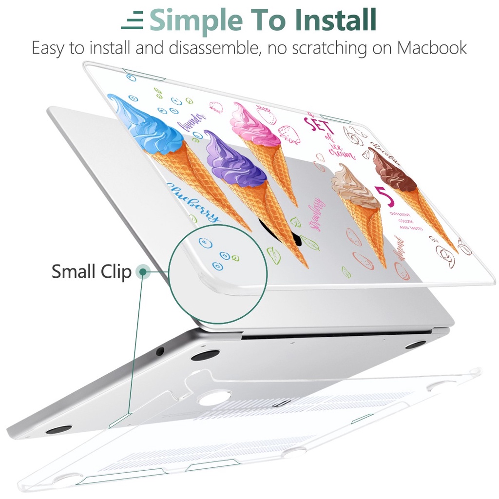 Ốp Máy Tính Bảng Cứng Chống Sốc Kèm Bàn Phím Bảo Vệ Màn Hình Và Ống Kính Cho MacBook Pro Air 13.6 M2 2022 A2681