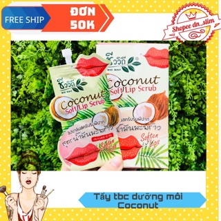 Tẩy tế bào chết & Dưỡng môi Coconut Soft Lip Scrub