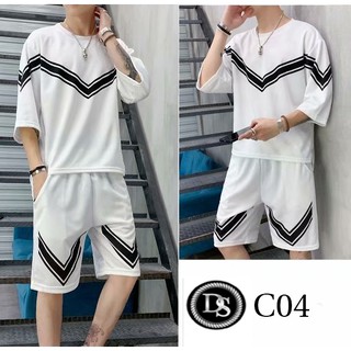 Bộ Quần Áo Nam - Quần Áo Tay Lỡ Cao Cấp