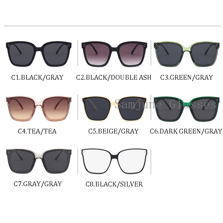 Kính râm gọng vuông thời trang 2020 dành cho nữ Samjune