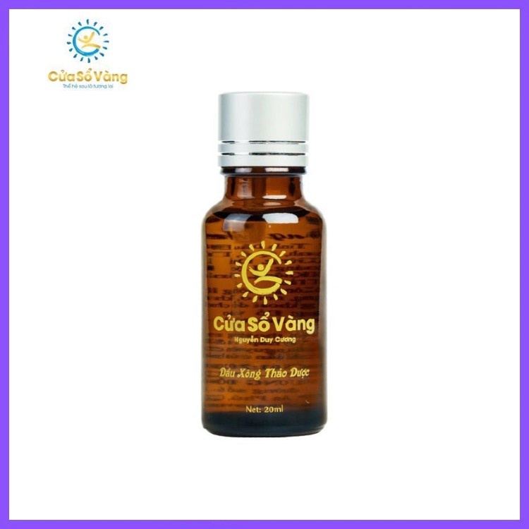 COMBO 10 Tinh Dầu Xông ,tinh dầu Thảo Dược Cửa Sổ Vàng 20ml/chai