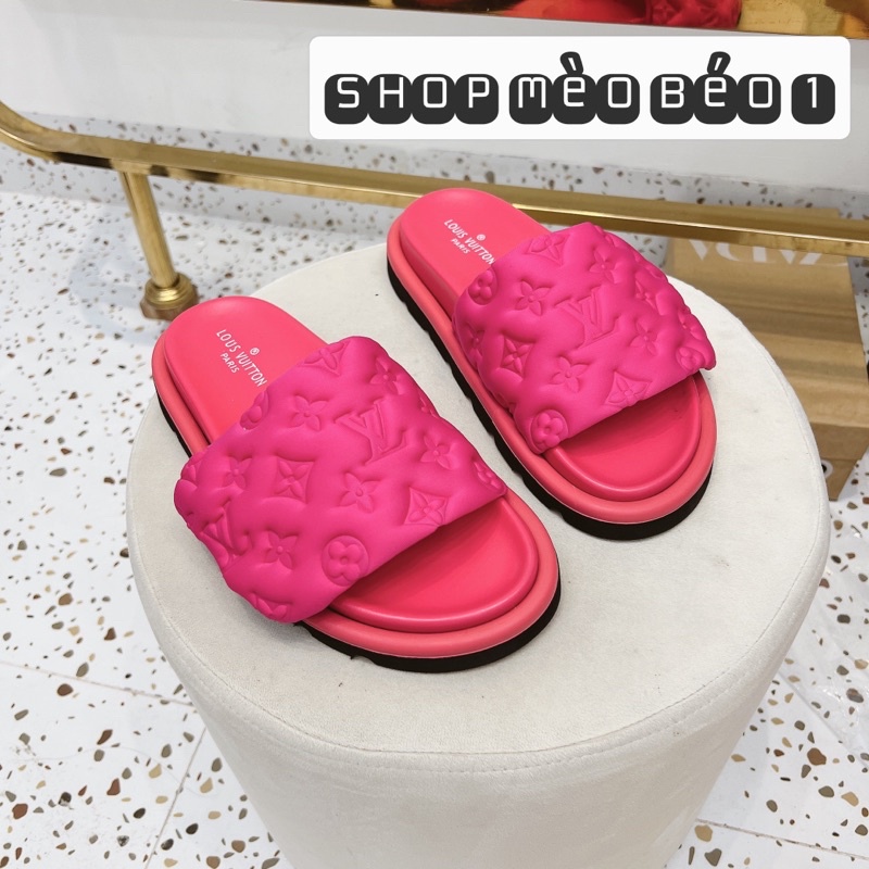 Dép spsl quai dán ngang vân chìm fullbox