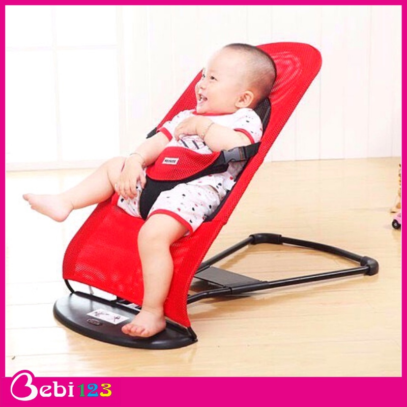 Ghế rung lưới, ghế nhún kèm đồ chơi cho bé