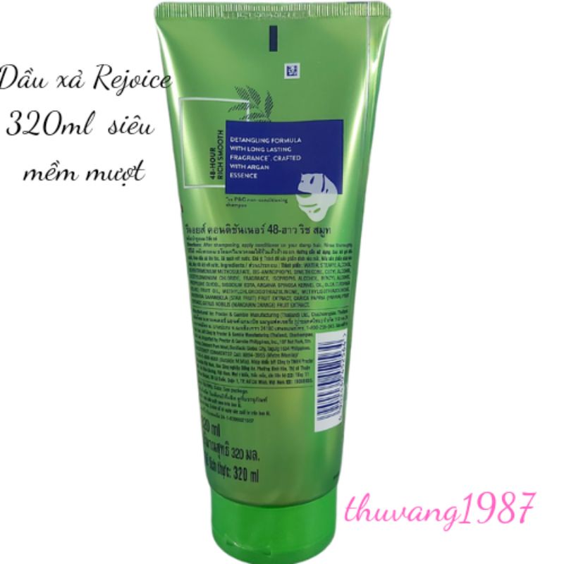 Dầu xả Rejoice Rich conditioner mềm mượt 320ml