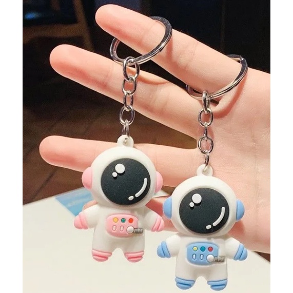 Móc Khóa Hình Phi Hành Gia Hoạt Hình Dễ Thương