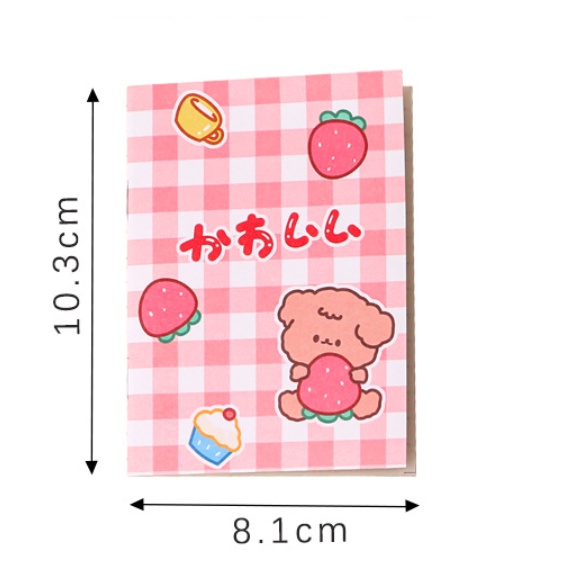Sổ ghi chú kế hoạch mini giá rẻ hình cute đáng yêu làm quà tặng ý nghĩa