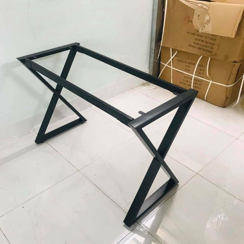 Bàn làm việc hiện đại U,K,X,Z (50×100×75cm) [GIÁ SẬP SÀN], Mặt gỗ cao su tự nhiên chống nước, chống ẩm cực tốt.