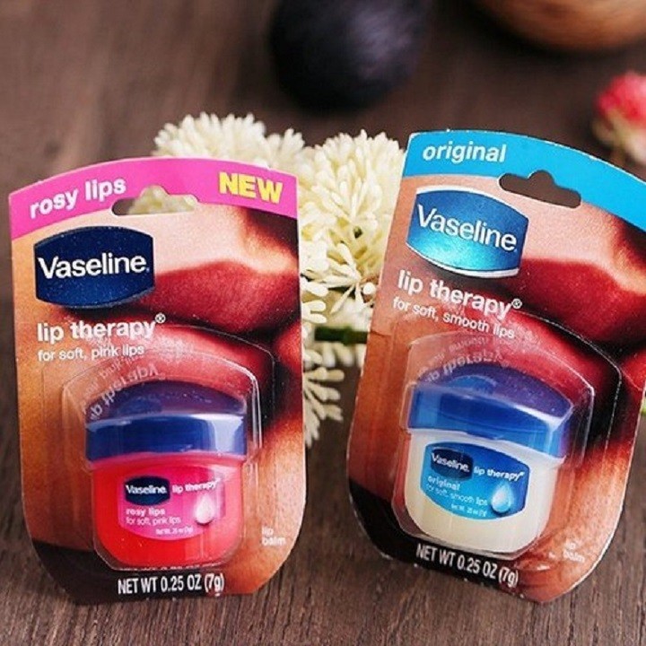 Son Dưỡng Môi VASALINE tinh chất hoa hồng 7g