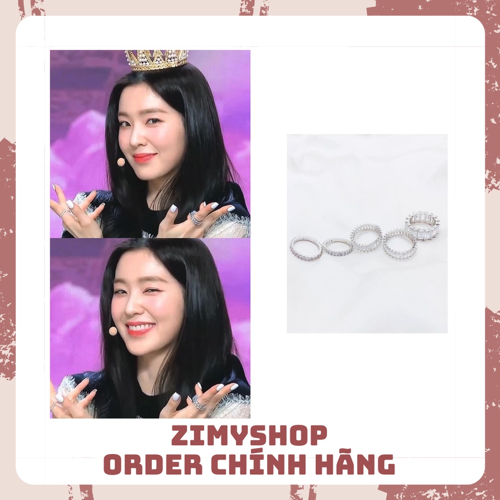 CHÍNH HÃNG BỘ NHẪN VALENTIE JUSTLOVER IRENE REDVELVET