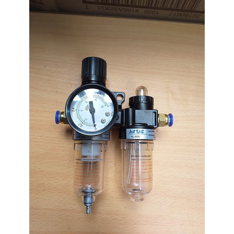 Bộ lọc khí đôi tách nước chính hãng afc 2000