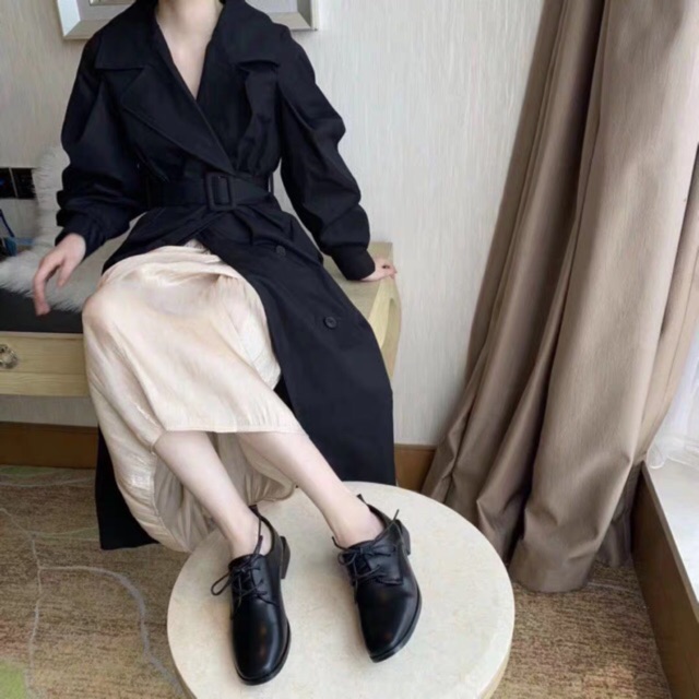giày da oxford nữ basic