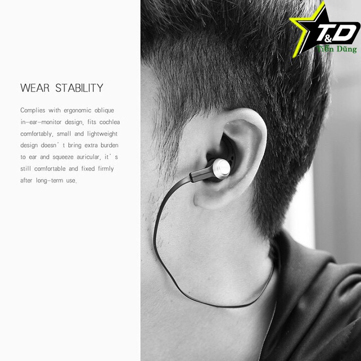 Tai nghe bluetooth Earphone Baseus B11 kiểu dáng thể thao quàng cổ