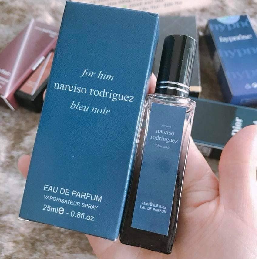 NARCISO RODRIGUEZ BLEU NOIR FOR HIM Tinh Dầu Thơm Hparfum - Dạng Xịt 25ml [ Mùi Nam]