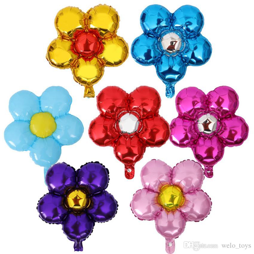 Bong bóng kiếng bông hoa - Flower Foil balloon