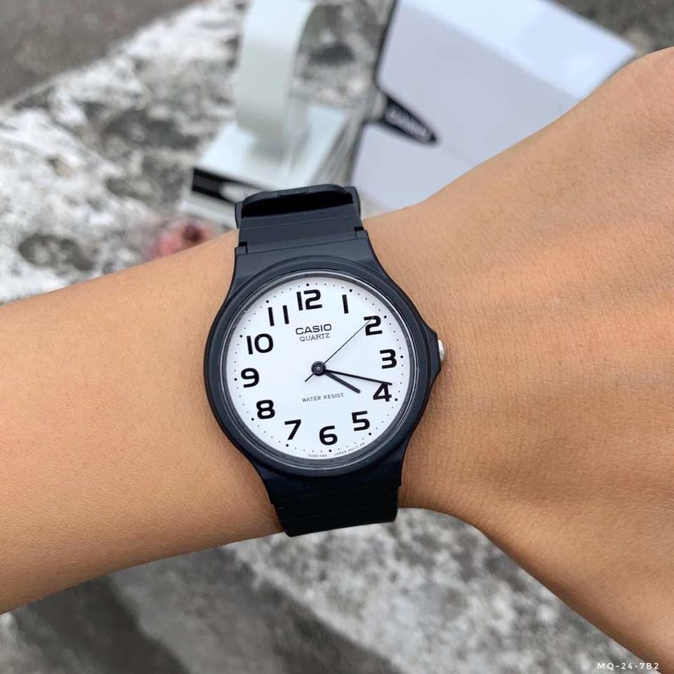 Đồng hồ unisex dây nhựa Casio Anh Khuê MQ-24