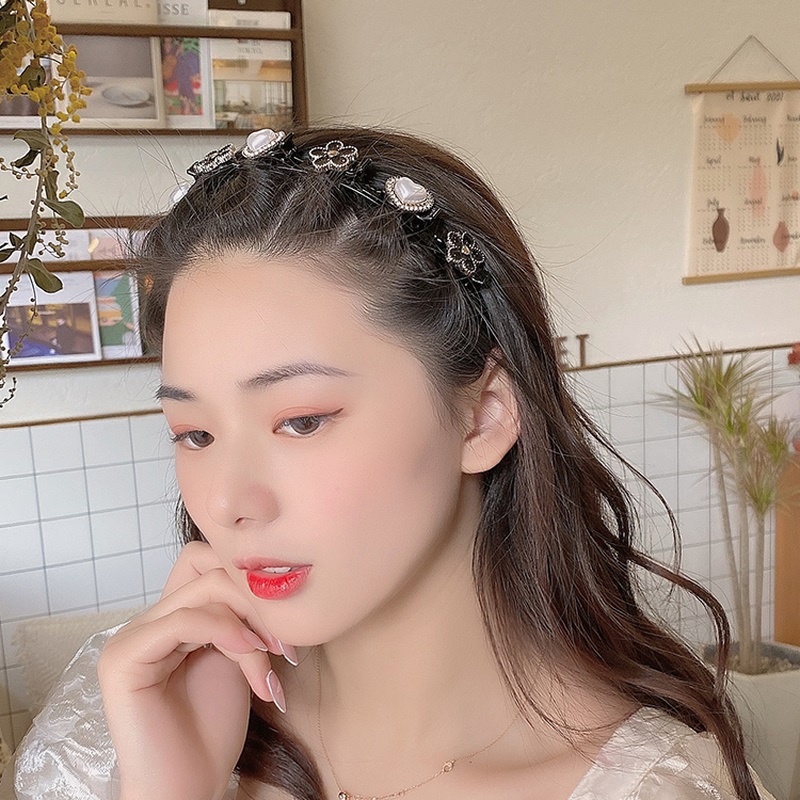 Cài tóc phong cách Hàn Quốc thời trang nhiều kiểu tùy chọn