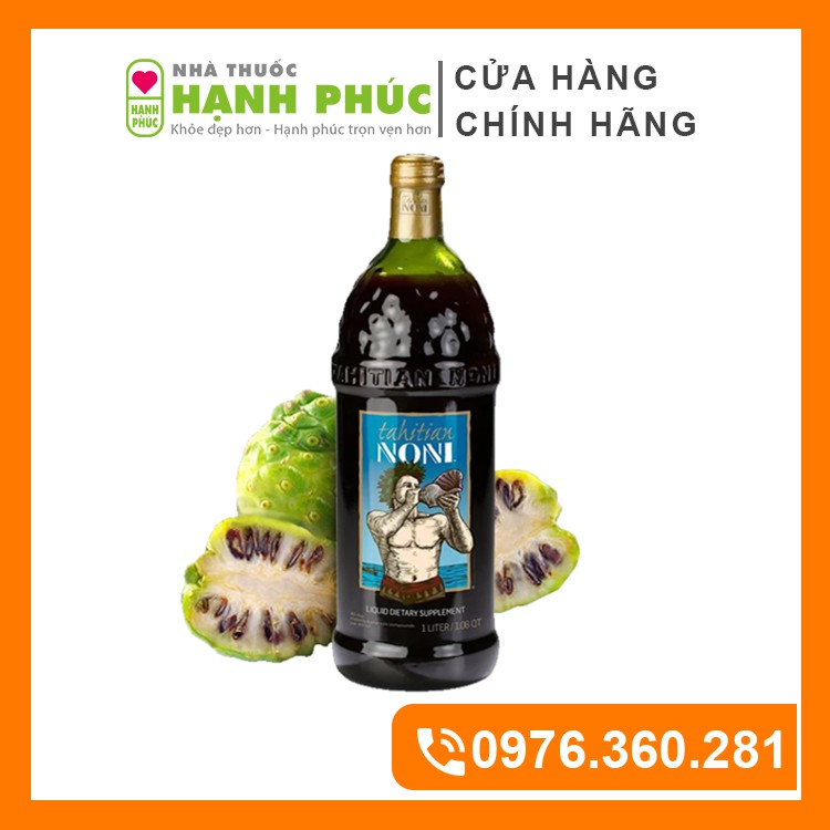 Noni Juice Nước Ép Trái Nhàu Morinda Nhập Khẩu Nguyên Thùng Từ Mỹ (Thùng 4 Chai x 1L)