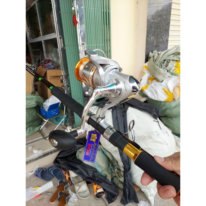 cần câu 2 khúc Ryobi Osaka khuyên Fuji chuẩn y hình