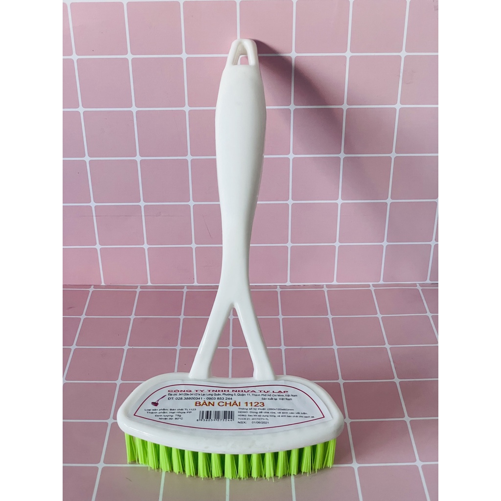 Bàn chải chà sàn,vệ sinh nhà tắm cán dài tiện dụng TL1123