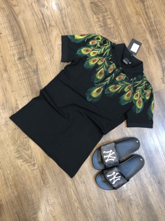 Áo phông cộc tay không cổ