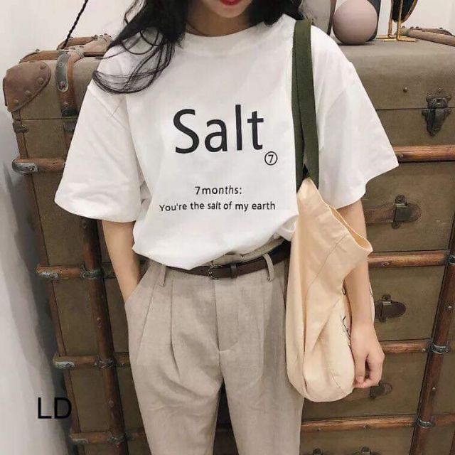 ÁO THUN TAY LỠ salt