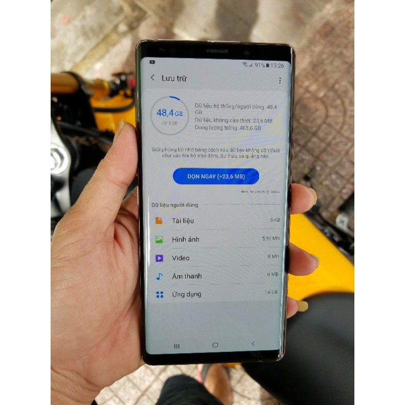 Điện thoại Samsung Galaxy Note 9 Bản cao cấp 512G Ram 8G 2 Sim