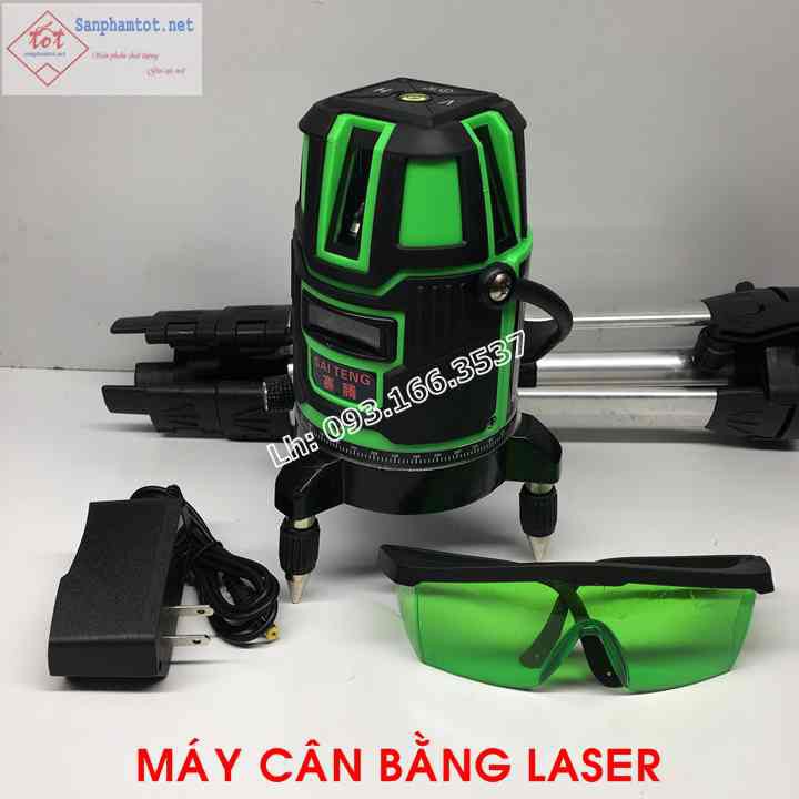 Máy cân bằng laser tia xanh sử dụng ngoài trời