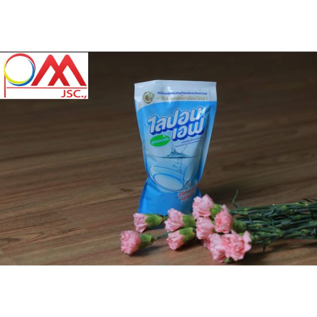 Nước rửa bát không mùi Thái Lan - HNK chính hãng Túi 550ml