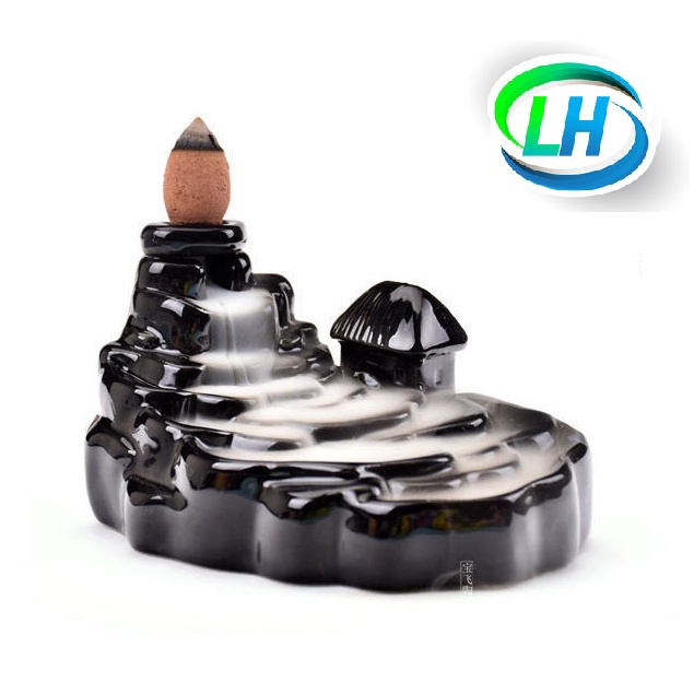 Thác khói trầm hương, Thác trầm khói ngược cao cấp mẫu Ruộng Bậc Thang - Mẫu đẹp, đáp ứng mọi nhu cầu chơi trầm ,