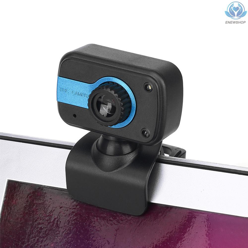Webcam Hd 480p 30fps Tích Hợp Micro Có Kẹp Gắn Bàn Tiện Dụng Cho Máy Tính Laptop