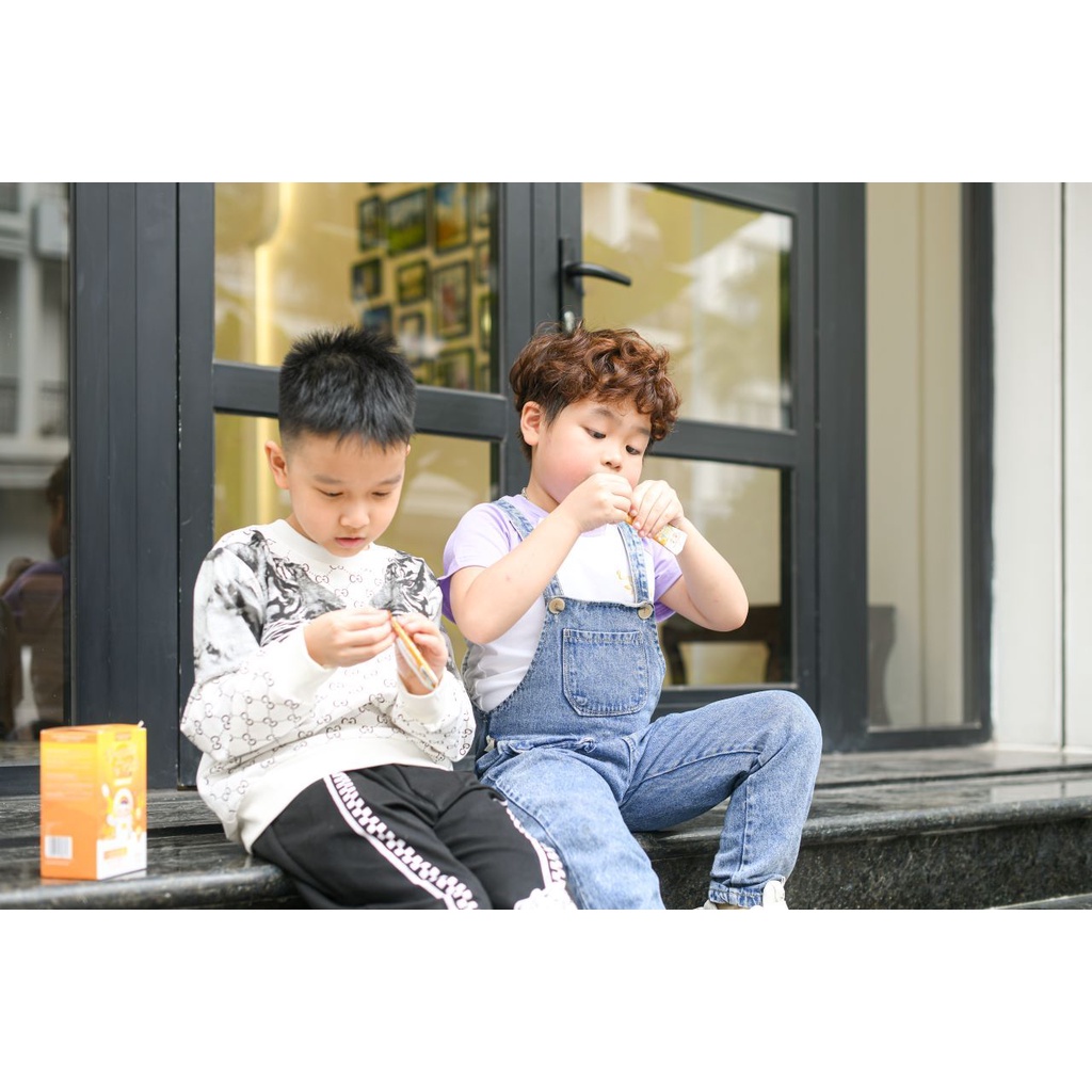 Thạch GROW-UP Laco hỗ trợ bổ sung canxi, 1 hộp 20 gói, công nghệ chính hãng Nhật Bản