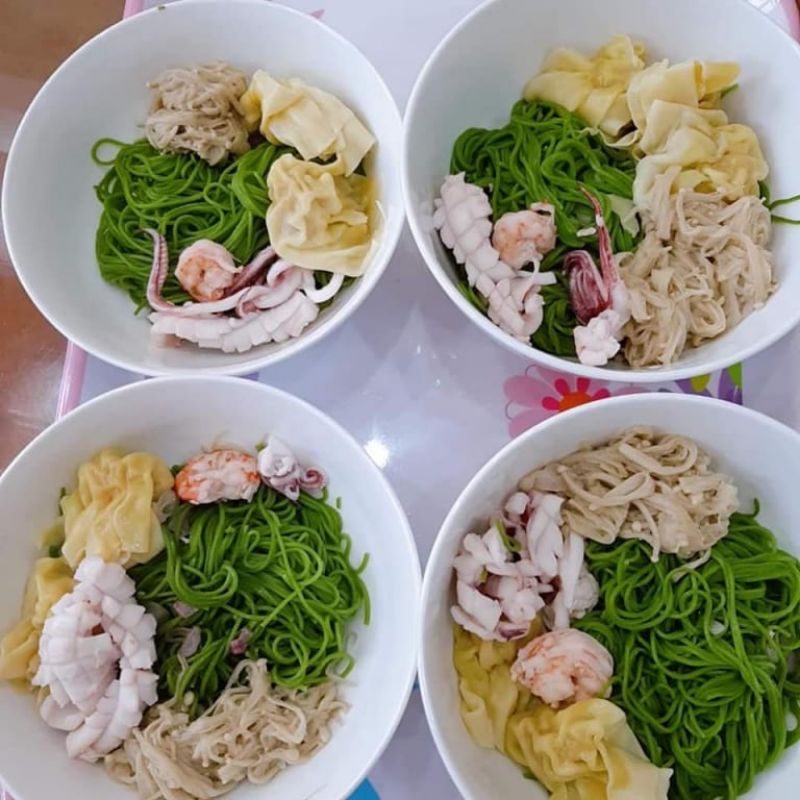 Mì cải Kale Surifarm, mì cải xoăn 100% hữu cơ Eat clean ăn kiêng giảm cân healthy Cho Bé Ăn Dặm - Hộp 400gr/ 15 vắt
