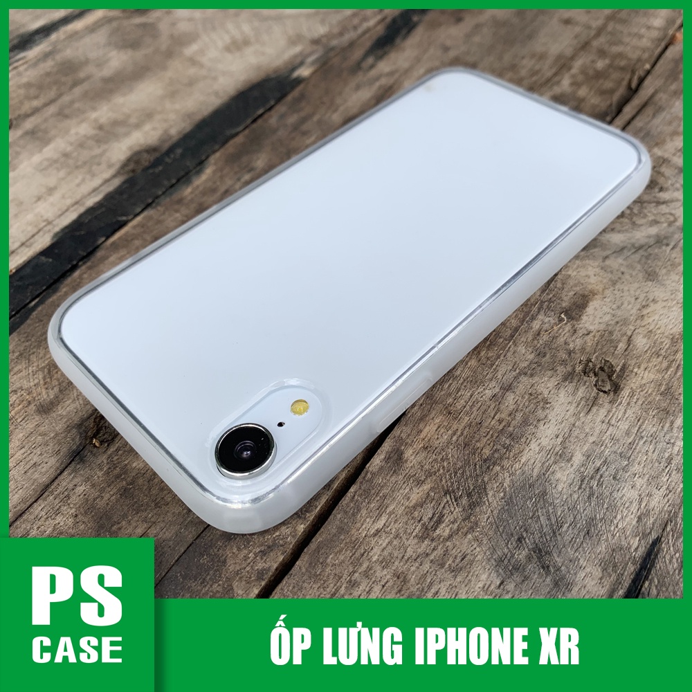 Ốp lưng dẻo trắng mờ chống sốc cao cấp dành cho iPhone XR - PS Case phân phối