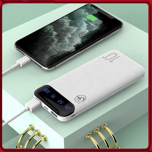[Xả Kho] Cục xạc sạc dự phòng mini 10000mAh WK DESIGN WP-161 Pin dự phòng sạc nhanh 2A