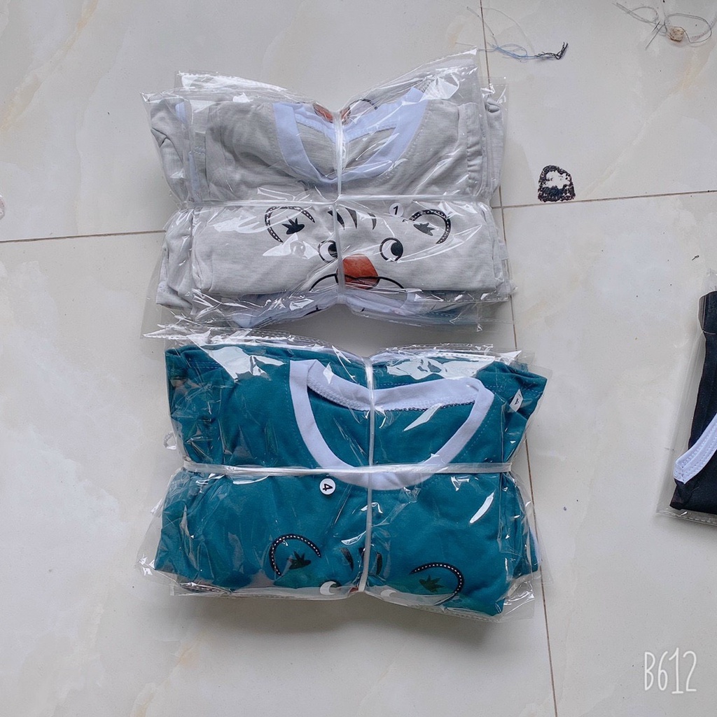 Bộ hình Gấu 2 màu dễ thương cho bé 8-18kg QATE854