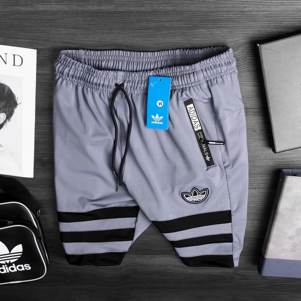 Quần short thể thao nam - quần đùi nam cao cấp họa tiết kẻ sọc ngang độc đáo QS01 | BigBuy360 - bigbuy360.vn