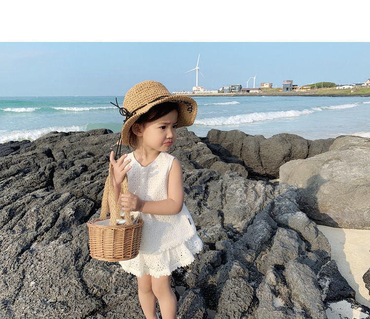 Set áo không tay + quần short cotton giả váy thời trang mới 2021 dành cho bé gái